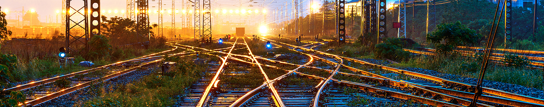 Elegant Wheel Track Machine Banner